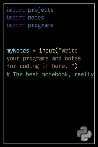 Python Programming Notebook: Coding Journal for Programmers, 6" x 9"