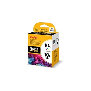 Kodak 8367849 10B/10C Combo Ink Cartridge - Black/Color - 1 Year Limited Warranty