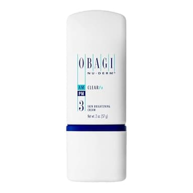 Obagi Medical Nu-Derm Clear Fx - Skin Brightening and Evening Cream with Arbutin, Vitamin C, and Lactic Acid- 2 oz