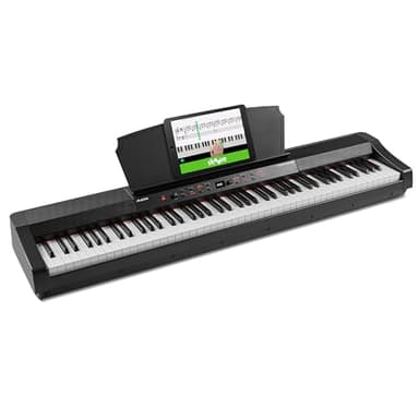 Alesis Prestige Artist - 88 Key Digital Piano with Full-Size Graded Hammer Action Weighted Keys, Multi-Sampled Sounds, Speakers, FX and 256 Polyphony