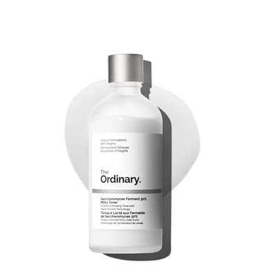 The Ordinary Saccharomyces Ferment 30% Milky Toner, Exfoliating and Hydrating Toner for Smoother, Brighter Skin, 3.4 Fl Oz