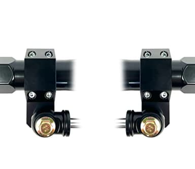 Kryptonite Heavy Duty Dual Steering Stabilizer Kit KRFSS03 Compatible with 2005-2023 F-250 / F-350 Super Duty 4x4 (ONLY FITS KRYPTONITE TIE RODS)
