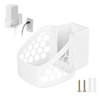 Wall Mount Bracket Compatible with Xfinity Comcast XB8 Modems, Space-Saving Router Shelf for Secure and Organized Home Office Setup