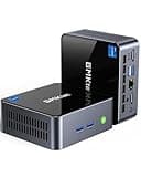 GMKtec Mini PC Intel Core i7-1195G7 (Turbo 5.0 GHz) 32GB DDR4 1TB SSD Desktop Mini Computers WiFi 6, BT 5.2/ DP, HDMI/RJ45 2.5G/USB4.0