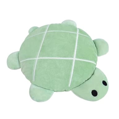 Turtle Microwavable Unscented Heating Pad for Period Cramp Relief Menstruation Birthday Day Gifts for Women, Girlfriend - Cute Turtle Plush Heated Stuffed Animal (Green)-8”