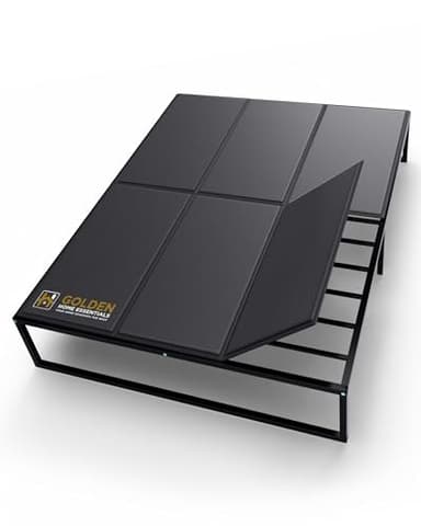 Golden Home Essentials Premium 10mm Queen Size Bunkie Board (60" x 80") – Slim Low-Profile Mattress Support – Quiet, Moisture-Resistant, Lightweight Bed Board for Platform & Slatted Frames