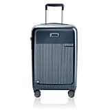 Briggs & Riley Essential 22" Carry On Expandable Spinner - Luggage for Travel, Suitcases with Wheels, Hardside Rolling Bag for Men & Women, Self-Repairing Zipper - Sympatico Collection, Navy