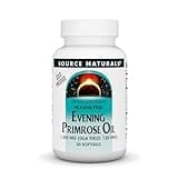 Source Naturals Evening Primrose Oil - Hexane-Free - 1350mg - GLA Yield: 135 mg - Cold-Pressed - 30 Softgels