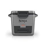 Ninja FB131GY FrostVault 30qt Hard Cooler with Dry Zone, Integrated Fridge-Temp Dry Storage Drawer, Premium Heavy-Duty Insulated Cooler, Keeps Ice for Days, Slate Gray