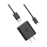 Motorola TurboPower 20 QC3.0 Charger with 1m USB-A to USB-C Cable for Moto G Play 2023/2024, G Power 2022/2023 5G, G Stylus 2022/2022 5G/2023/2023 5G, G 5G 2023/2024, Edge 2022/Edge+ 2022/2023