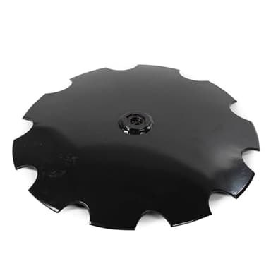 Titan Fitness 24" Notched Ice Scraper Replacement Disc for The Skid Steer Ice Scraper, 5mm Hardened Steel Articulating Design, Easy Installation
