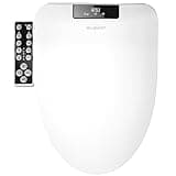 WLJBIDET Elongated Bidet Toilet Seat,Electronic Heated Smart Toilet Seat with Unlimited Heated Water and Warm Air Dryer,Adjustable Temperature,Self-Cleaning Stainless Steel Nozzle,Side Panel Control