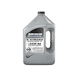 Quicksilver by Mercury Marine 25W-40 Synthetic Marine Engine Oil, 1 Gallon