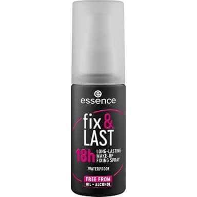 essence | Fix & Last 18H Long-Lasting Makeup Fixing Spray | All-Day Hold & Smudge Proof | Vegan & Cruelty Free
