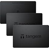 TANGEM Wallet Pack of 3 - Secure Crypto Wallet - Trusted Cold Storage for Bitcoin, Ethereum, NFT's & More Coins - 100% Offline Hardware Wallet