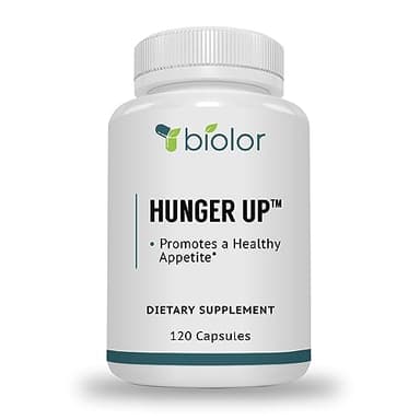 Biolor HungerUp™ - Appetite Stimulant (with No Artificial Fillers) - Effective Weight Gain Pills with Fenugreek Extract to Increase Appetite and Gain Weight
