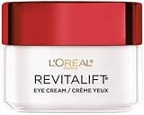 L'Oreal Paris Skincare Revitalift Anti-Wrinkle and Firming Eye Cream with Pro Retinol, Treatment to Reduce Dark Circles, Fragrance Free, 0.5 oz.