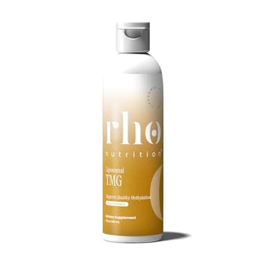 Rho Nutrition Liposomal TMG – Ultra High Absorption Liquid Trimethylglycine Supplement – Supports Methylation, Homocysteine Metabolism, Liver Function, Sport Performance, Recovery, Metabolic Energy