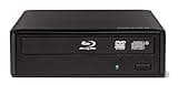 BUFFALO MediaStation Desktop 16x External Blu-ray Writer for PC with USB 3.0. TAA Compliant. Plays and Burns Blu-Rays, DVDs, and CDs.