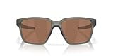 Oakley OO9430 Actuator Square Rectangular Sunglasses, Matte Olive Ink/Prizm 24K Polarized, 57 mm