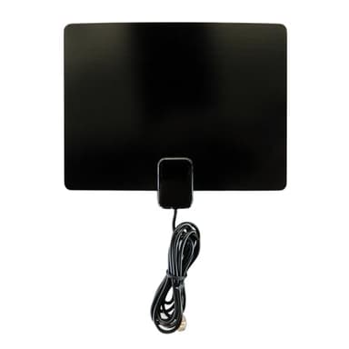 Winegard FL-1000 Digital Indoor TV HD Antenna (4K Ready/ATSC 3.0 Ready/Ultra-Thin) - 30 Mile Long Range Indoor TV Antenna, Black