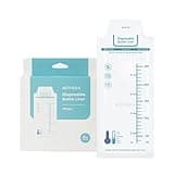 MOTHER-K Disposable Baby Bottle Liner, Must-Have Baby Travel Essentials, BPA Free (8oz, 100pcs)