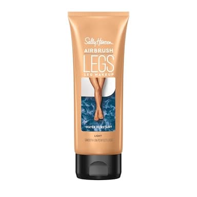 Sally Hansen Airbrush Legs Leg Makeup Lotion | Easy Application, Flawless-Looking Legs, Water-Resistant, Transfer-Proof | Light | Subtle Sun-Kissed Finish