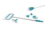 Intex 28003E Deluxe Above Ground Pool Maintenance Kit for Minimum 800 GPH Flow Rates with Vacuum, 110" Pole, Wall Brush and 24' Hose (Color May Vary)