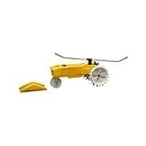 Watering Equipment Rain Train Cast Iron Traveling Lawn Sprinkler Tractor w Auto ShutOff