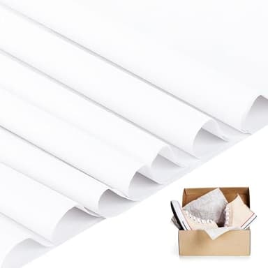 200 Pcs Acid Free Archival Tissue Paper Archival Packing No Acid Paper Unbuffered Interleaving Paper White Tissue Paper Bulk for Storing Clothes Textiles Jewelries Present Wrap (24 x 36 inches)