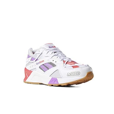 Reebok Aztrek R58 (White/Skull Grey/Guava Punch) Men's Shoes EF3401 (Size:9)