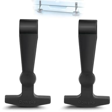 Cooler Latches Replacement for Yeti, RTIC, Lid Latch Parts(2 Pack) Compatible with Yeti Coolers T-Latches Made of Premium Hard Durable Rubber