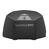 Adaptive Sound Technologies LectroFan EVO White Noise Machine - Compact Sleep Sound Machine for Bedroom, Travel, Study & More - 22 Non-Looping Fan, White & Ocean Noise Variations - Charcoal