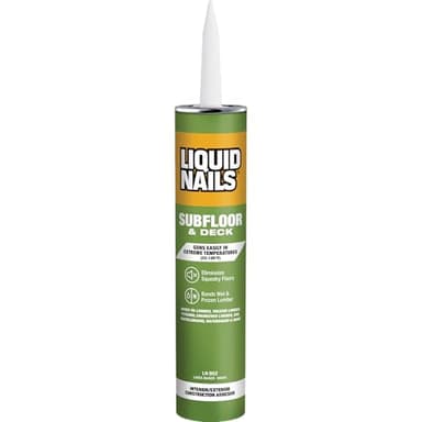 Liquid Nails LN902 VOC 10-Ounce Subfloors and Construction Adhesive