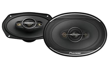 PIONEER A-Series Standard TS-A6961F 6” x 9” 4-Way Speakers (Pair) – 450W Max, Balanced Sound + Smooth Treble, Enhanced Bass, Ideal Factory Upgrade, Installation Adaptors Included