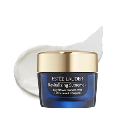 Estée Lauder Revitalizing Supreme+ Night Power Bounce Cream | Travel Size Face Moisturizer with Peptides | Firms, Lifts & Plumps Skin, 1.0 Ounce