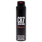 Cristiano Ronaldo CR7 Game On - Aromatic Fragrance For Men - Woody And Alluring Scent - Tropical And Dense Essence - A Dark And Sophisticated Aesthetic - Bold And Long Wearing - 6.8 Oz Body Spray
