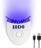 Rechargeable Teeth Whitening Light 5 LED Blue UV Teeth Whitening Lamp Professional LED Accelerator Lights Only(Gel Not Included)