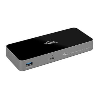 OWC Thunderbolt 5 Hub – 5-Port Expansion for Mac & PC | 80Gb/s Bandwidth | 140W Charging | Triple 8K Display Support | Fanless Silent Design | TB5/TB4/TB3/USB4 Compatible