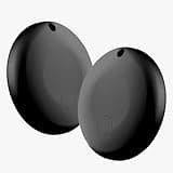 Bluetooth Tracker for Android Device 2 Pack, Item Finders Work with Google Find My Device App (Only for Android), Trackers for Android Smartphone Tablet, Locators for Home, Outdoors, Travel (Black)