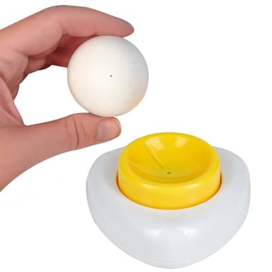 Eggssentials Egg Piercer to Cook Hard Boiled Eggs - Sturdy Base and Sharp Pin to Pierce Raw Eggs.