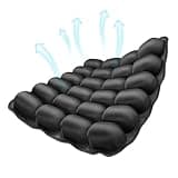 Sondur Travel Cushion for Airplane Seats, Comfortable 3D Air Seat Cushions, Portable Car Cushion, Office Wheelchair Pad Orthopedics Pain Pressure Relief Cushion Camping Seat Mat (1)