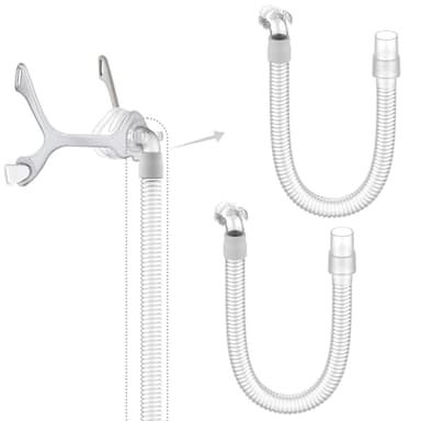 2 Packs Connecting Hose for Wisp, Quick-Release Elbow Swivel Tube Only Compatible with Wisp, Great-Value CPAP Supplies by Medihealer