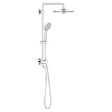 GROHE 27867001 Retro-Fit Euphoria 25 Inch Shower System, 2.5 GPM, Starlight Chrome