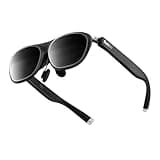 Rokid Max 2 AR Glasses Black, 215" Micro-OLED Display, 50° FOV, 600 Nits Brightness, Compatible with iphone 15&Android, Steam Deck, ROG, Ipad, Mac Immersive Wearable Display for Gaming & Entertainment