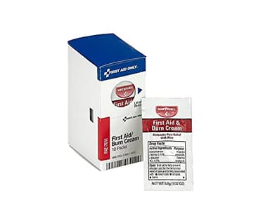 First Aid Only FAE-7011 SmartCompliance Refill Burn Cream Packets, 10 Count