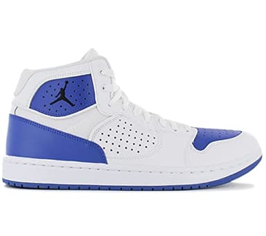 Nike Air Jordan Access Mens Basketball Trainers AR3762 Sneakers Shoes (UK 9 US 10 EU 44, White Black Game Royal 104)