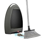EyeVac Home Touchless Vacuum, Dual High Efficiency Filtration, Corded, Bagless, Automatic Sensors, 1000 Watt (Stone w/Black Canister)
