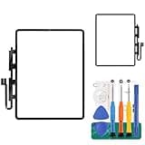 for iPad Pro 12.9 2021 Screen Replacement for iPad Pro 12.9 5th Touch Screen Repari Kits for iPad Pro 12.9 5th Gen Digitizer Screen Replacement A2379 A2378 A2461 Black (No LCD/Display)