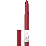 Maybelline New York Maybelline Super Stay Ink Crayon Matte Longwear Lipstick Makeup, Check Yourself, 0.04 Ounce ., 125 Check Yourself, 0.04 ounces (Pack of 2)